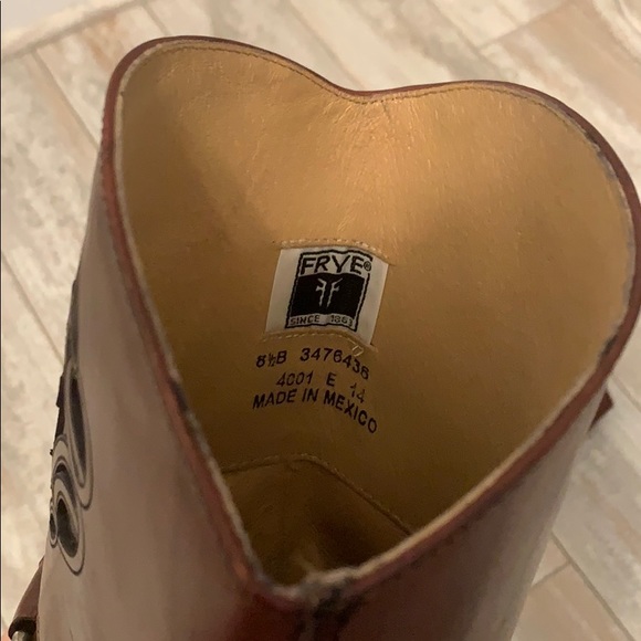 🦋FRYE Melissa Two Toned Riding Boots🦋 - Picture 4 of 4